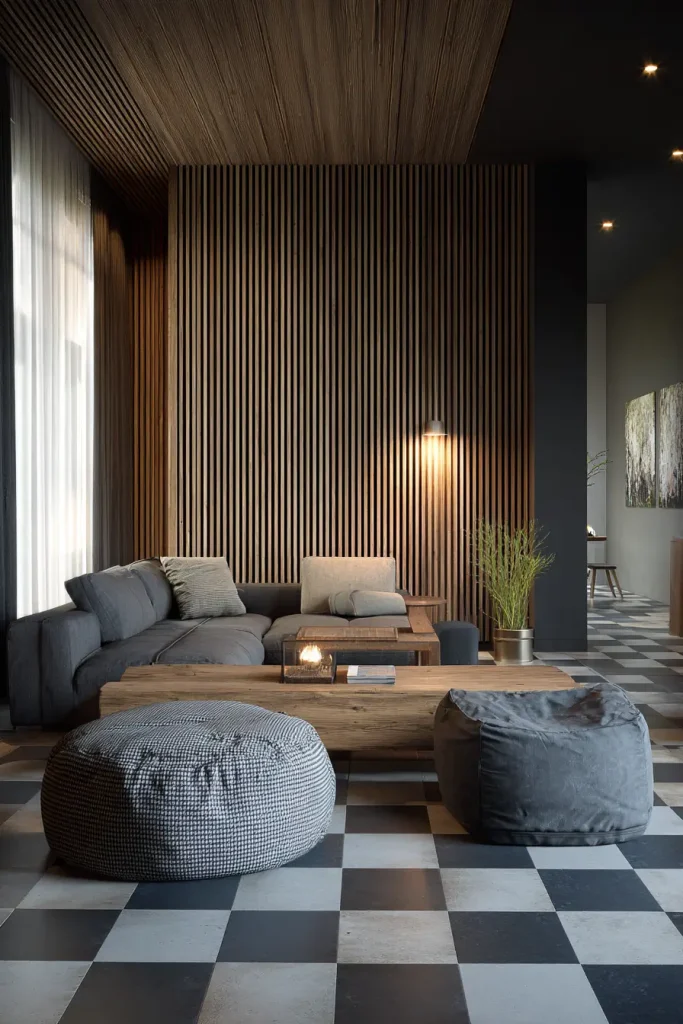 The Wood Slat Accent Wall