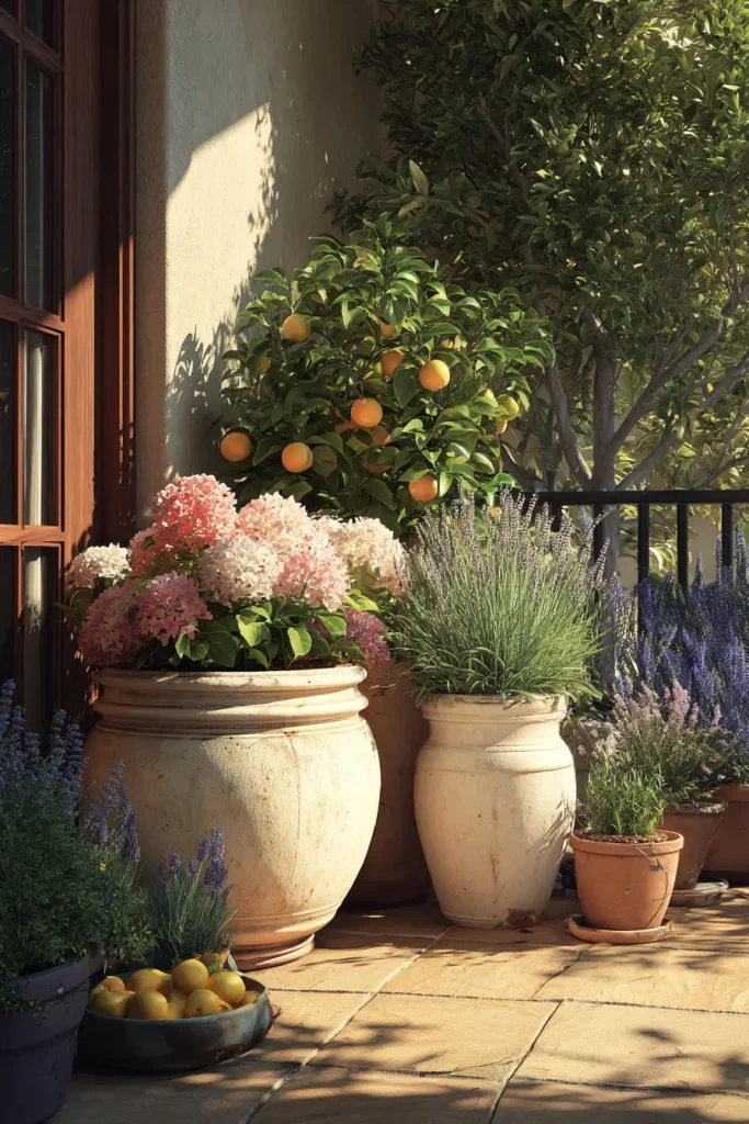 1. Large Decorative Pots
