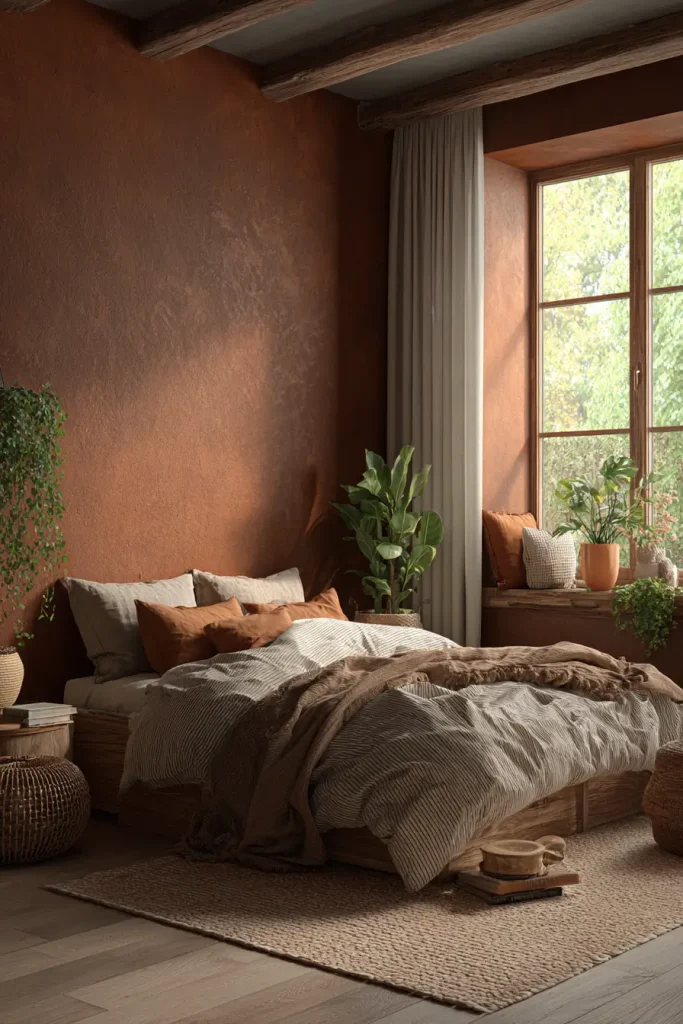 1. Paint Your Walls a Warm, Earthy Color