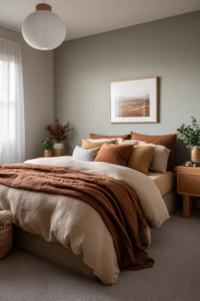 1. Switch to Warm, Earthy Colors