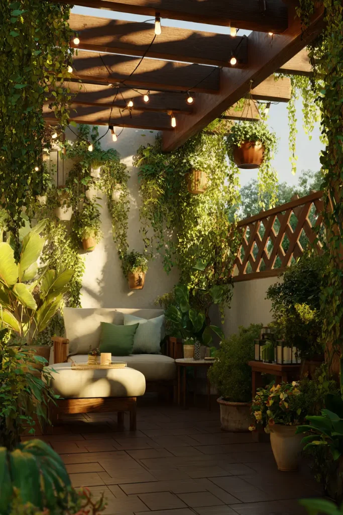 10. Build Vertical Interest With Walls, Trellises, and Structures