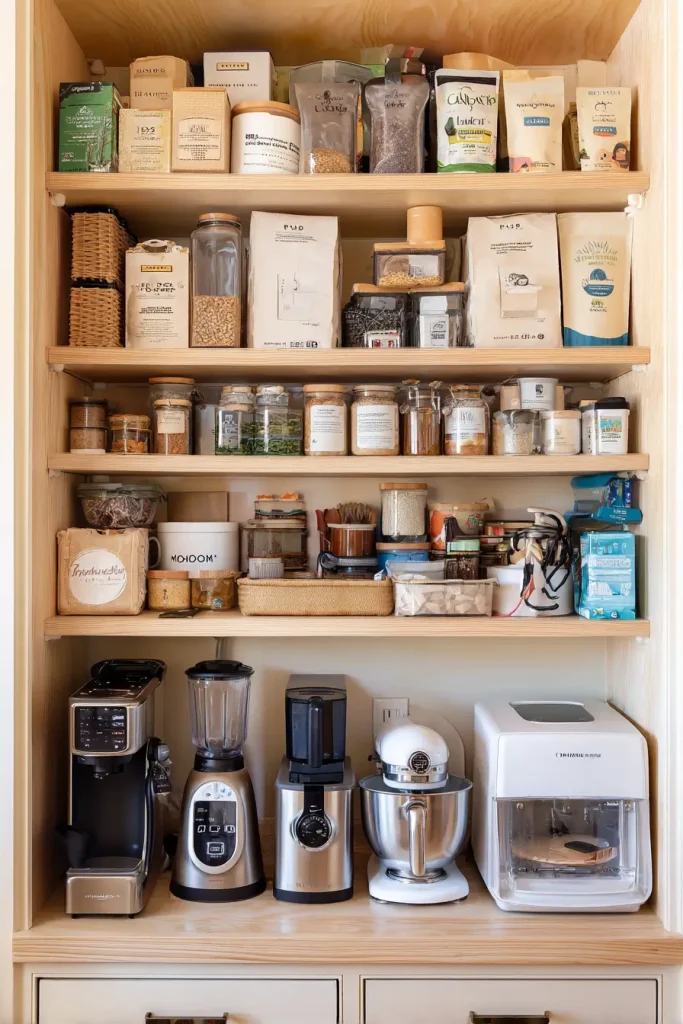 Hidden Appliance Storage