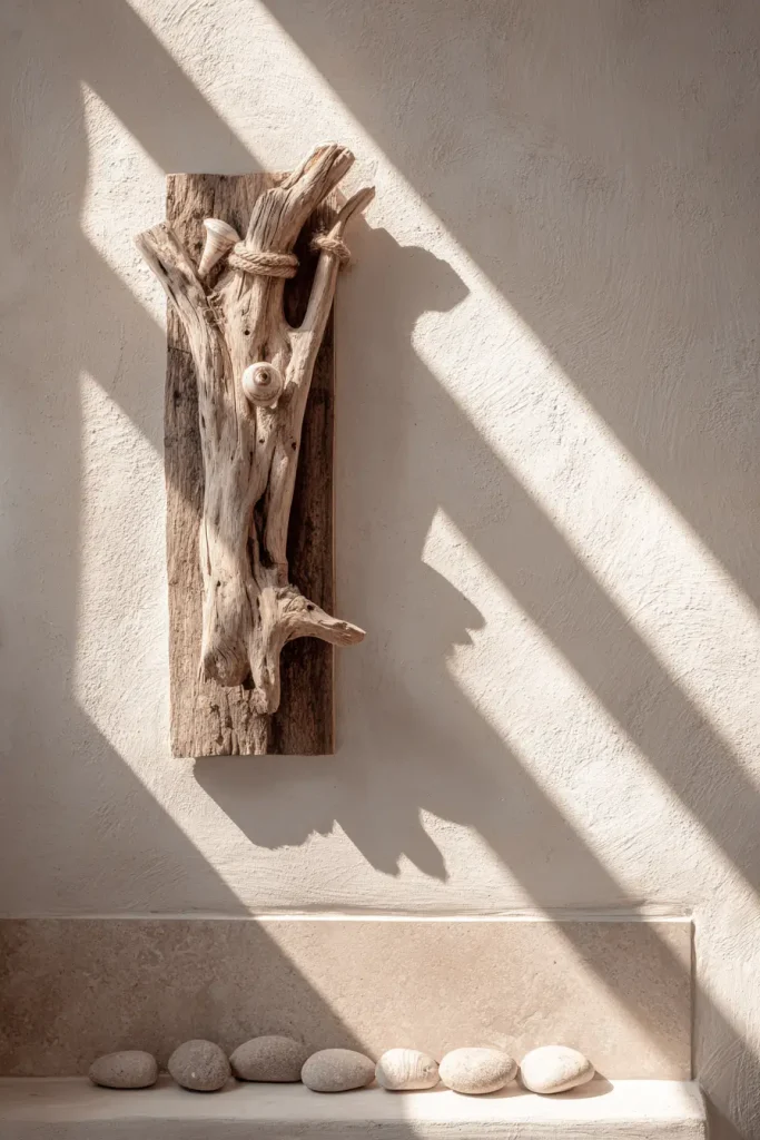 10. Rope or Driftwood Wall Art