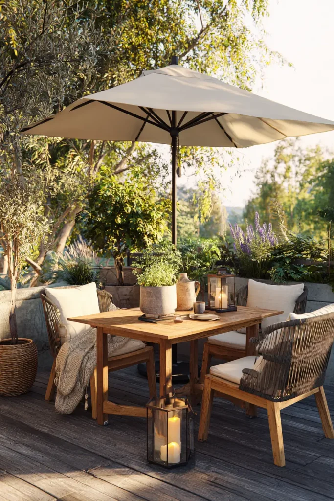 11. Build a Dining Setup That Makes You Want to Eat Outside