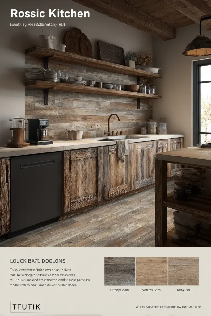 11. Reclaimed Wood Look Porcelain Tile