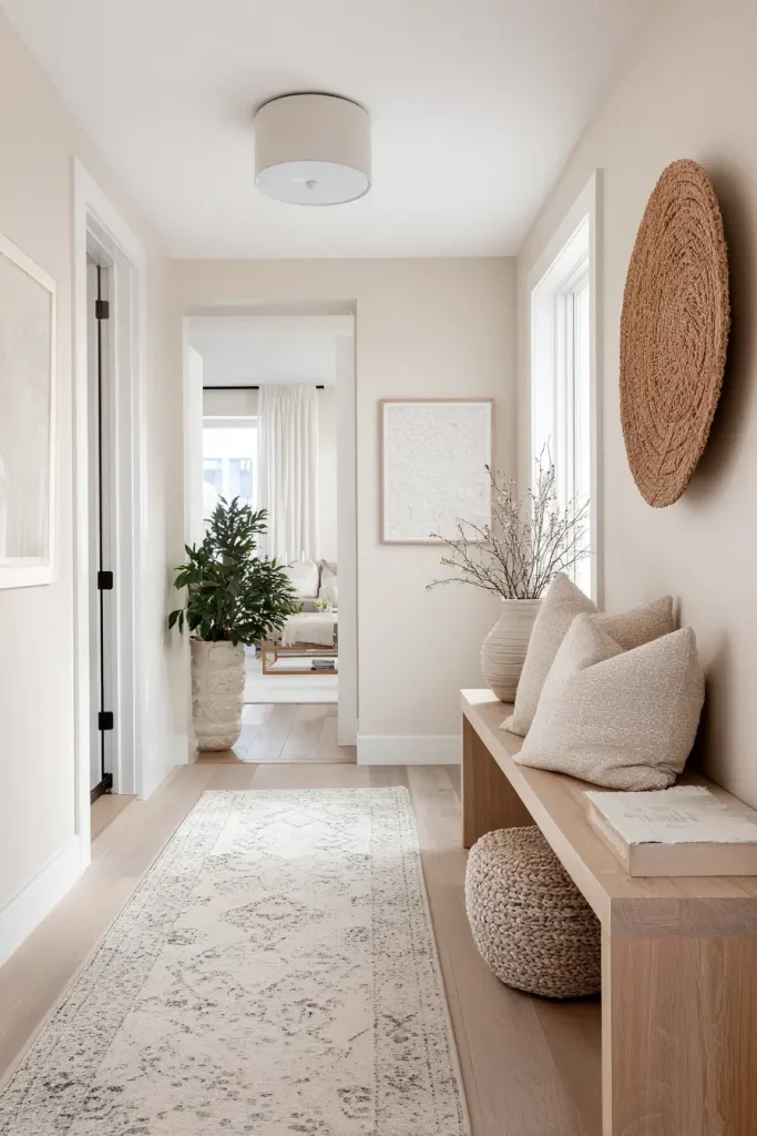 12. Use Rugs to Define the Entry