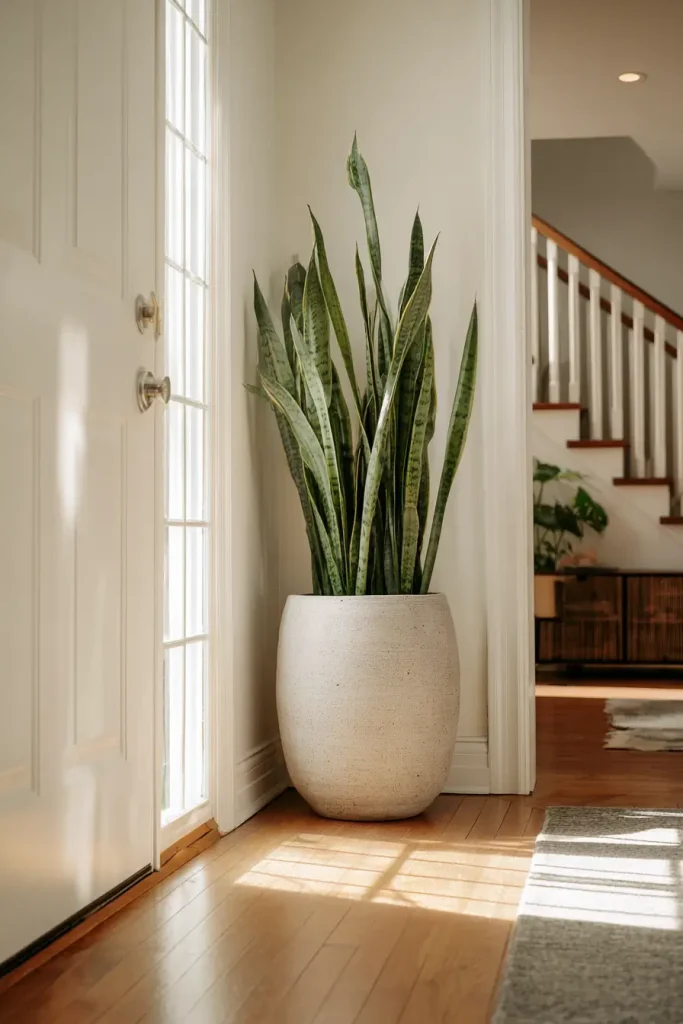 13. Add a Plant and Make the Space Feel Alive