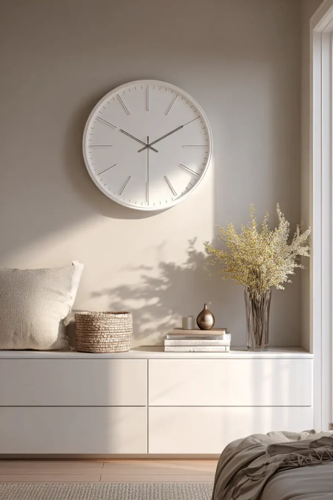 13. Decorative Clocks: Function Plus Visual Weight
