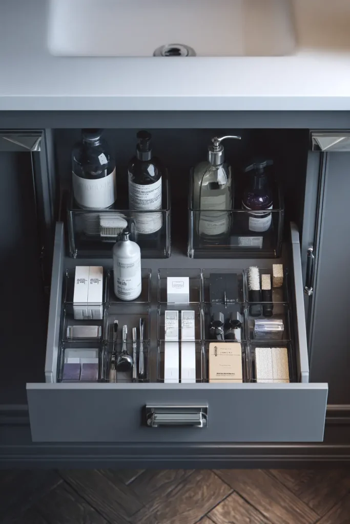 13. Organize Under the Sink Like a System