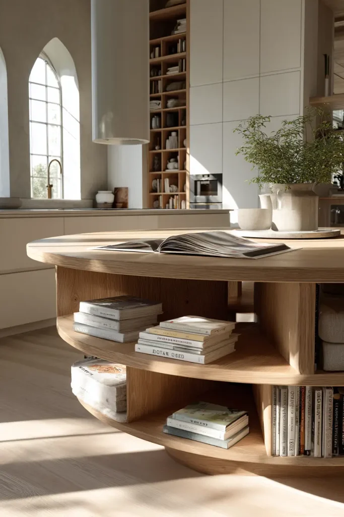 13. Round Tables with Storage