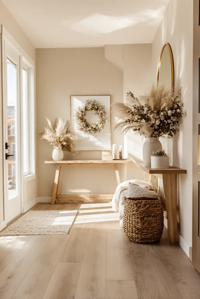 13. Style Seasonally Without Creating Clutter