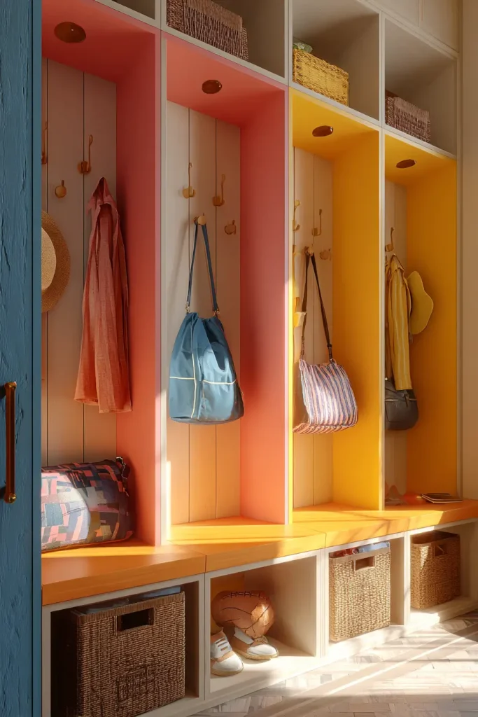 13. Try a Locker-Style System for Kids