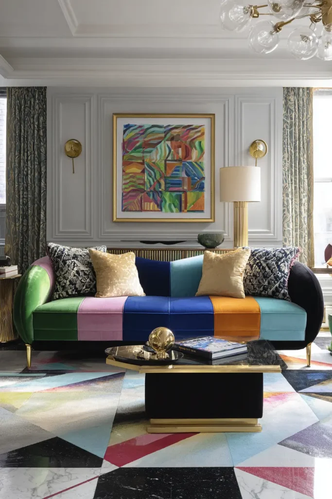 14. Art Deco Inspired Sofa Designs