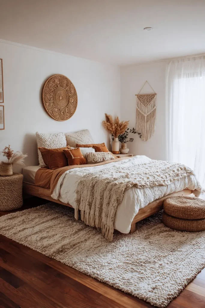 14. Boho Aesthetic Room Decor Without Looking Messy