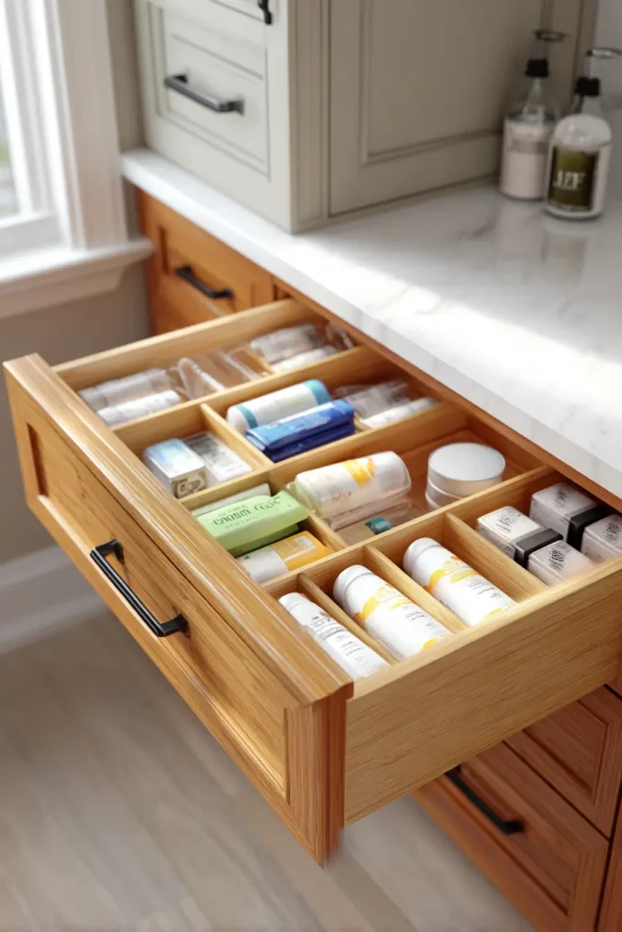 14. Organize the Inside of Your Drawers and Cabinets