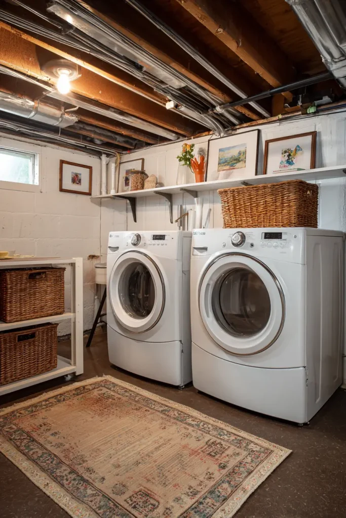 Soundproof Your Basement Laundry Room
