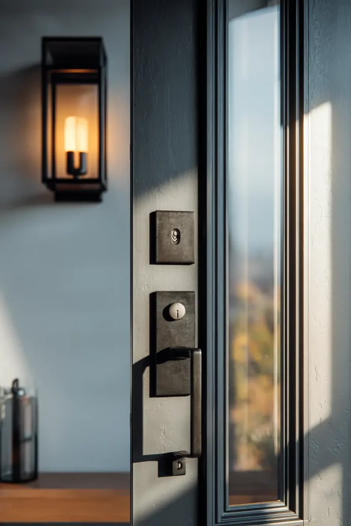 14. Upgrade Your Door Hardware and House Numbers