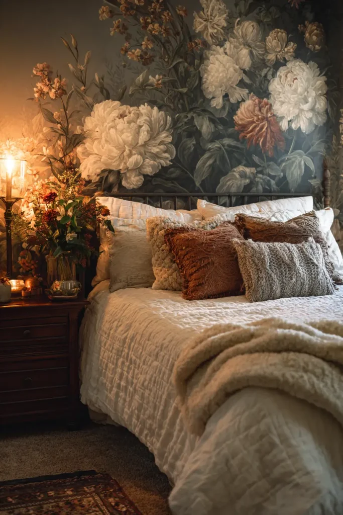 14. Use Wallpaper to Create One Great Wall