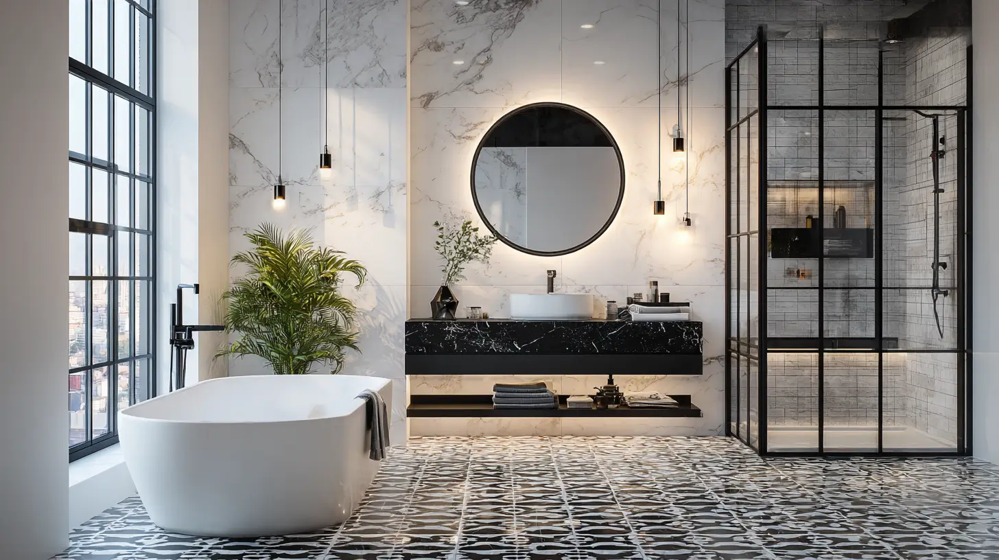 15 Black and White Bathroom Ideas 2026: Modern, Minimalist & Luxury Décor
