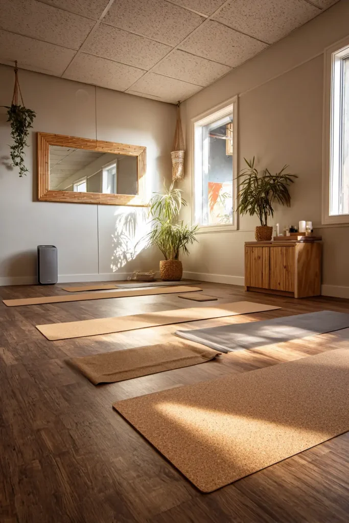 15. The Yoga and Meditation Studio Layout