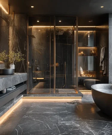 16 Dark and Moody Bathroom Ideas That Feel Like a 5-Star Hotel