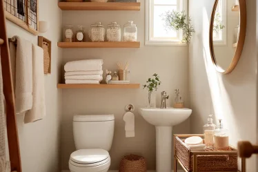 16 Half Bath Organization Ideas That Make a Tiny Rental Bathroom Actually Function