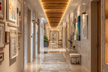 16 Long Hallway Ideas to Break Up the Endless Corridor