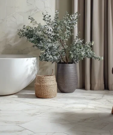 16 Peel and Stick Tile Bathroom Ideas That Fool Pros