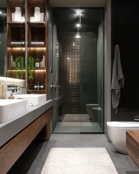 16 Small Bathroom Ideas for Men That Look Clean and Intentional
