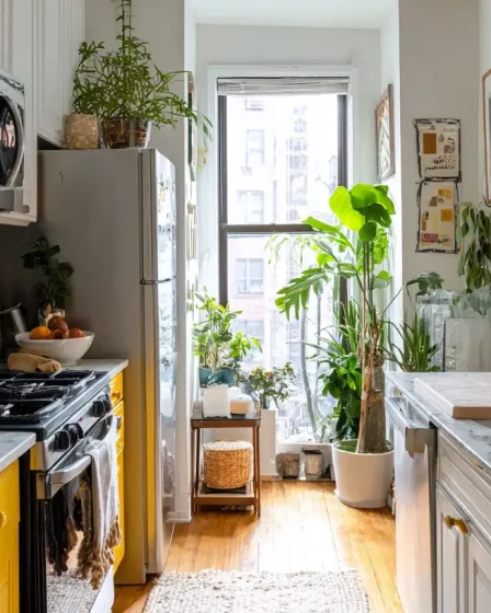 16 Small Kitchen Ideas for Renters Who Cannot Touch Anything Permanently