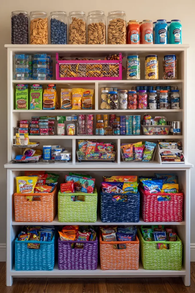16. Create Snack Stations for Kids