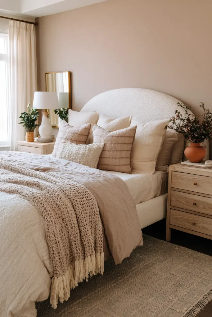 16. Upgrade Your Headboard to Anchor the Whole Room