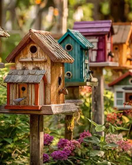 17 Charming Birdhouse Garden Ideas to Inspire You