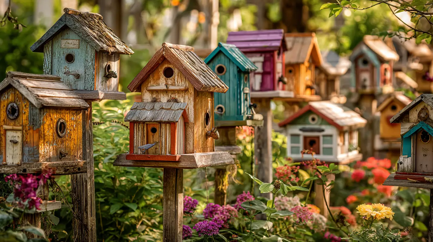 17 Charming Birdhouse Garden Ideas to Inspire You