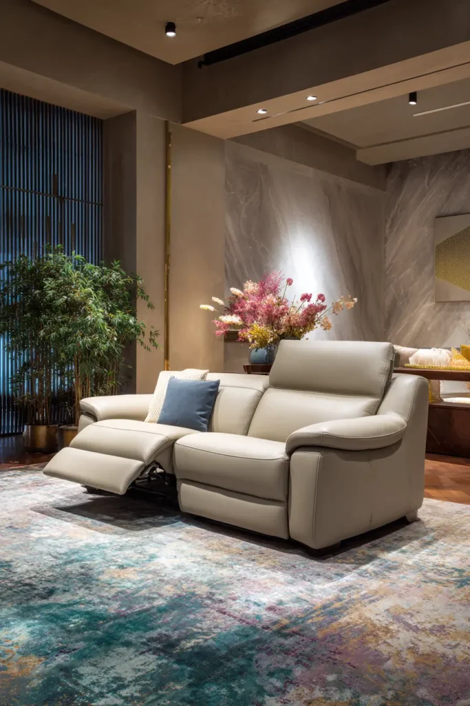 17. Luxury Recliner Sofas with Modern Design