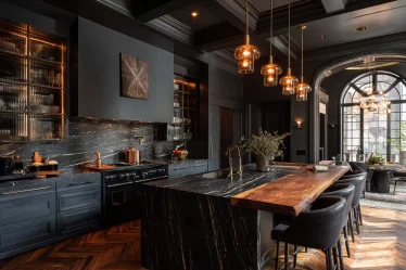 18 Dark Kitchen Ideas That Feel Dramatic and Sophisticated