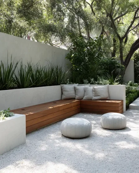 18 Minimalist Garden Ideas That Are Clean, Intentional, and Calming