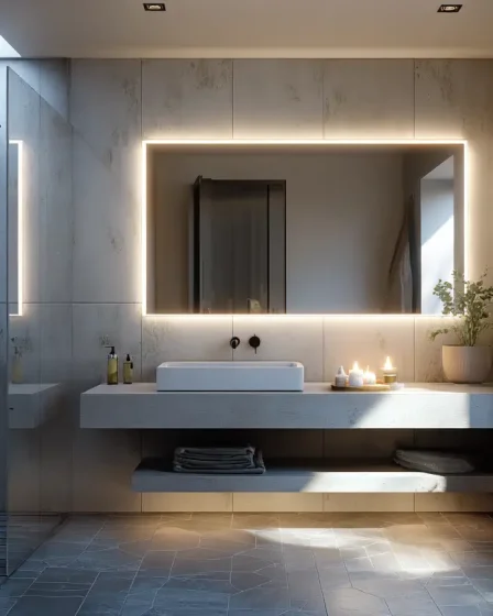 19 Modern Bathroom Ideas for a Clean & Elegant Look
