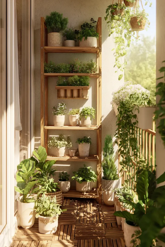 2. Plant Stands With Multiple Pots
