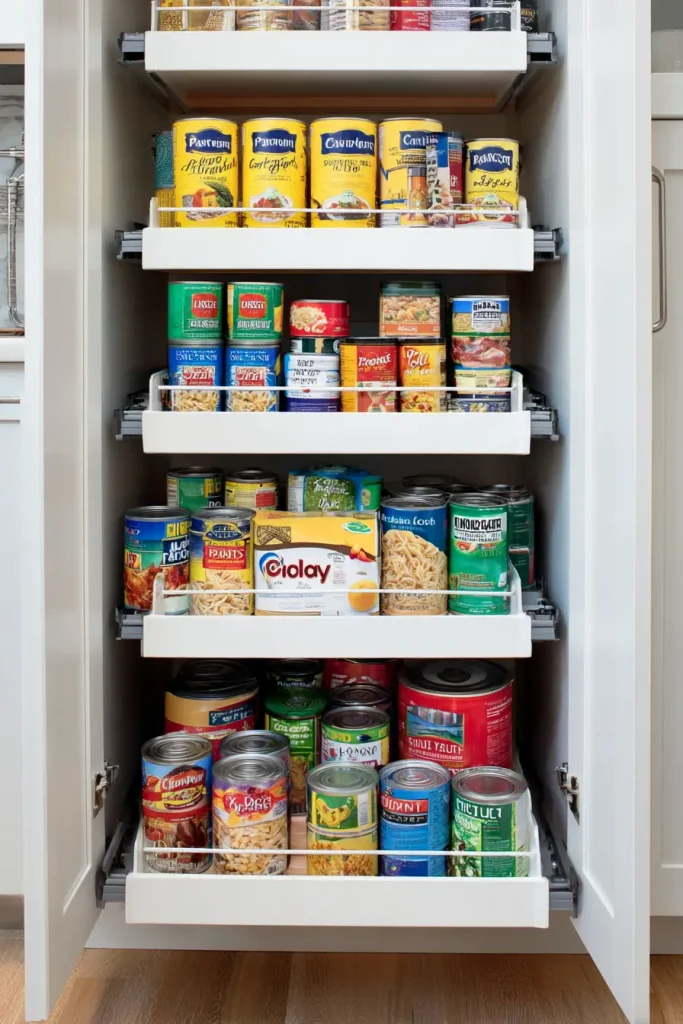 Sliding Pantry Drawers