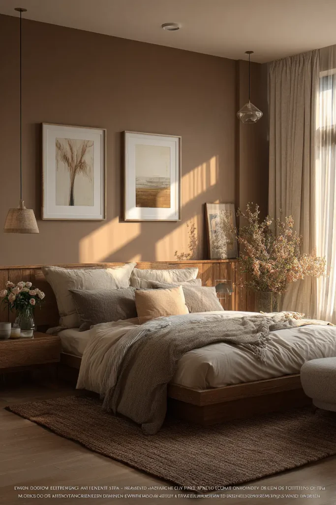 3. Accent Wall With Paint: Bold Color, No Wallpaper Required