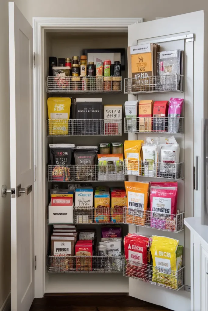  Door Mounted Storage Racks