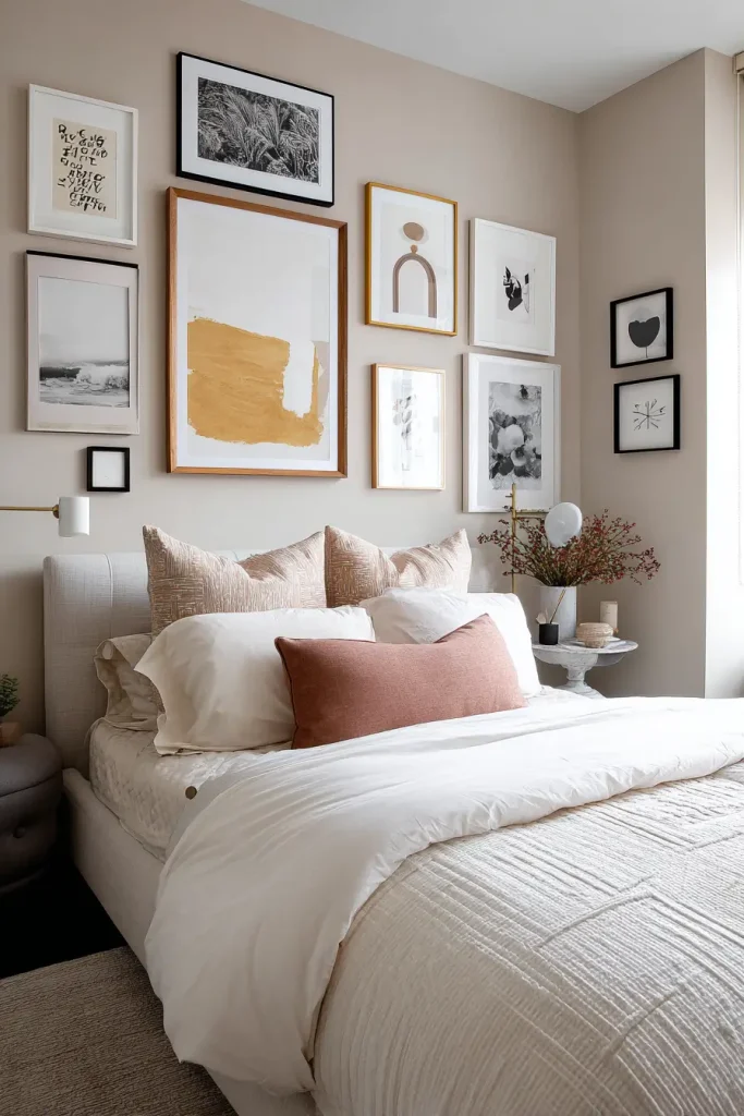 3. Gallery Wall That Doesn’t Look Random