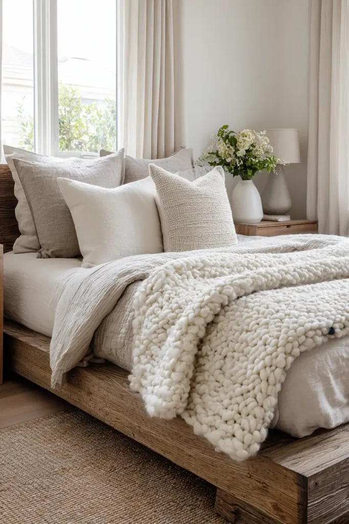 3. Layered Bedding for a High-End Look