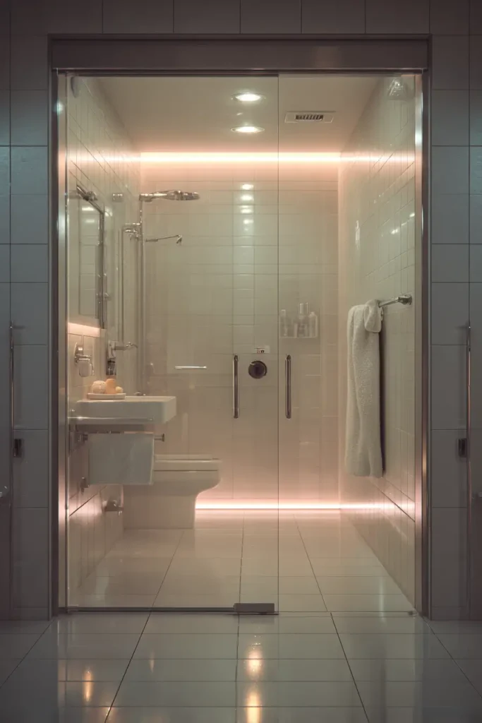 3. Opt for a Handheld Showerhead with a Slide Bar