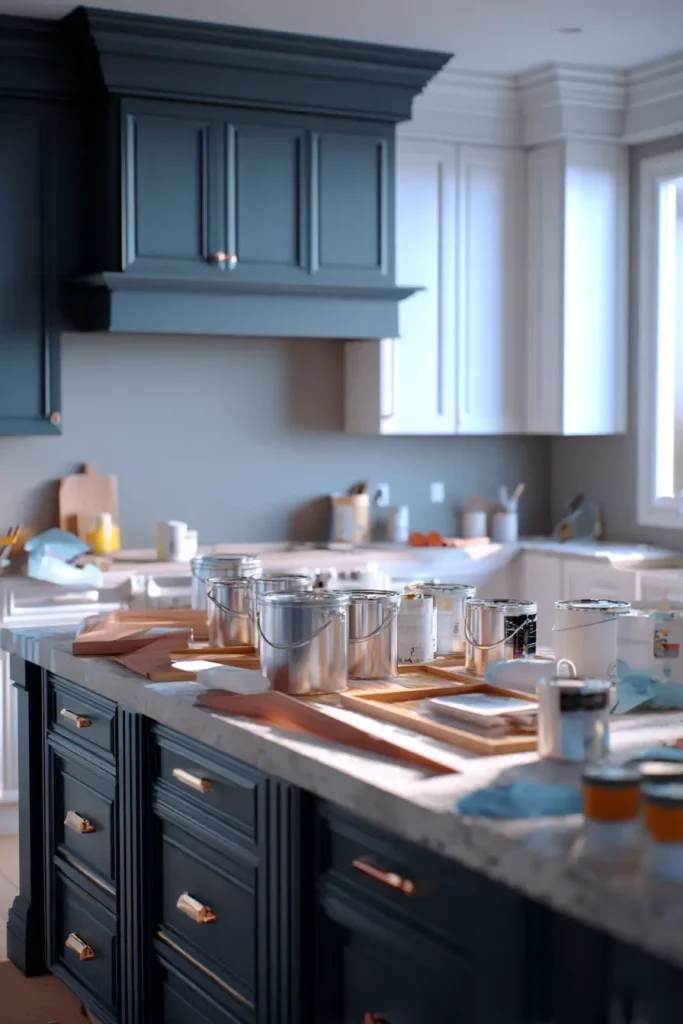 3. Paint the Cabinets