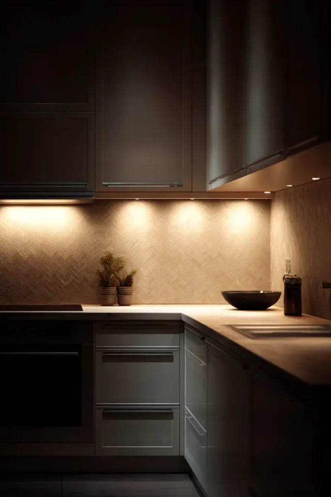 4. Add Under Cabinet LED Lighting