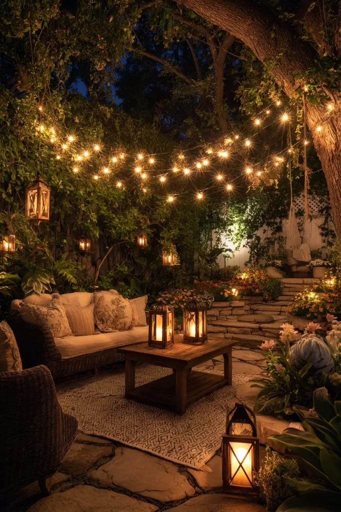 4. Bring in Lighting That Works at Night, Not Just at Dusk