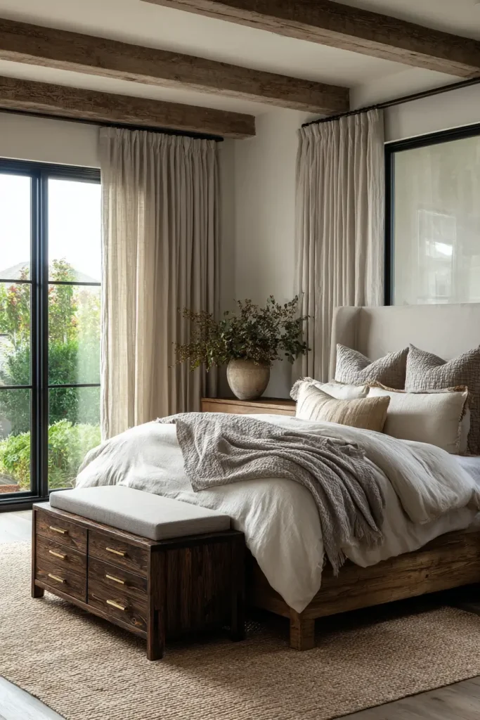 4. Minimalist Yet Rich Furniture Choices