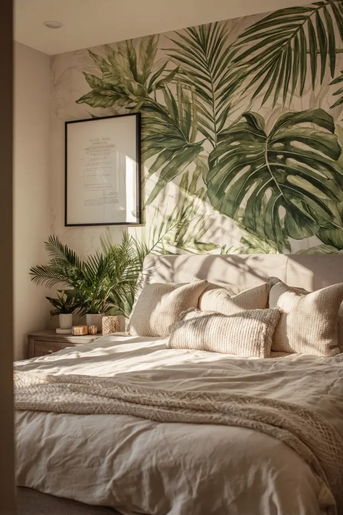 4. Peel and Stick Murals: Maximum Drama, Zero Damage